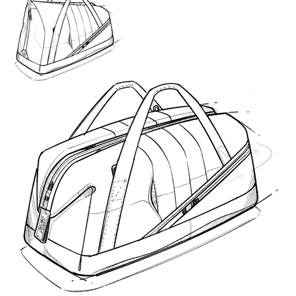 Drawing Duffle Bag Stock Illustrations – 78 Drawing Duffle Bag Stock  Illustrations, Vectors & Clipart - Dreamstime